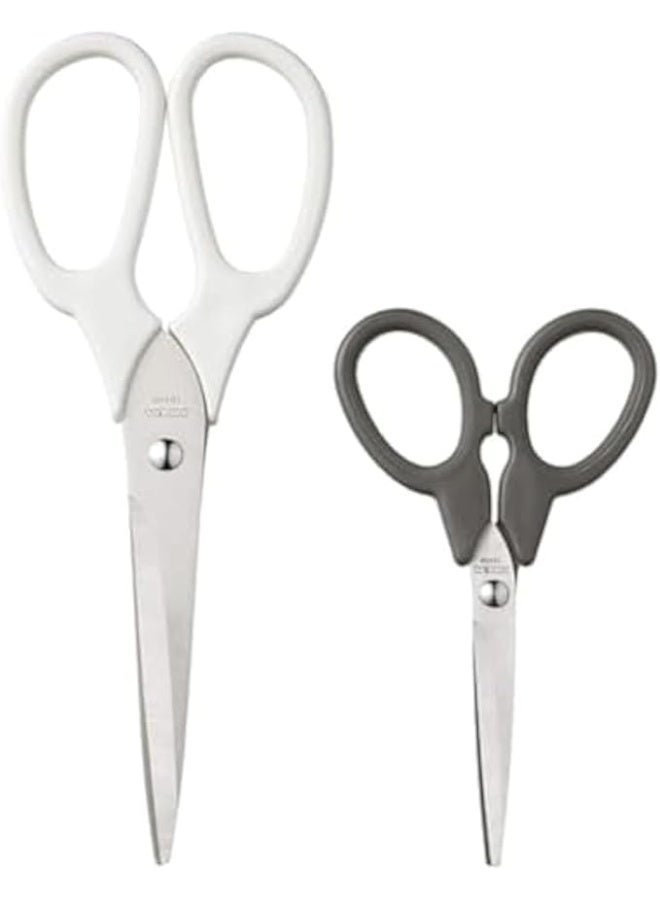 VARIERA Scissors, Set of 2, Black and Silver - Image 1